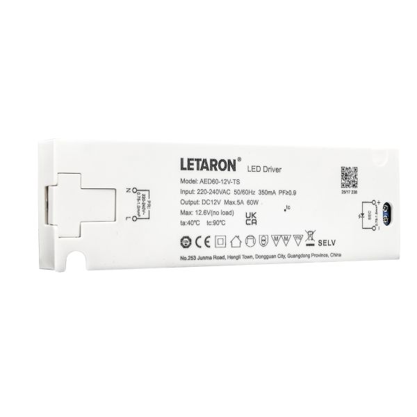 IP20 EU Flicker-free LED Driver 18W 30W with CE UKCA Certificate for Cabinet Light