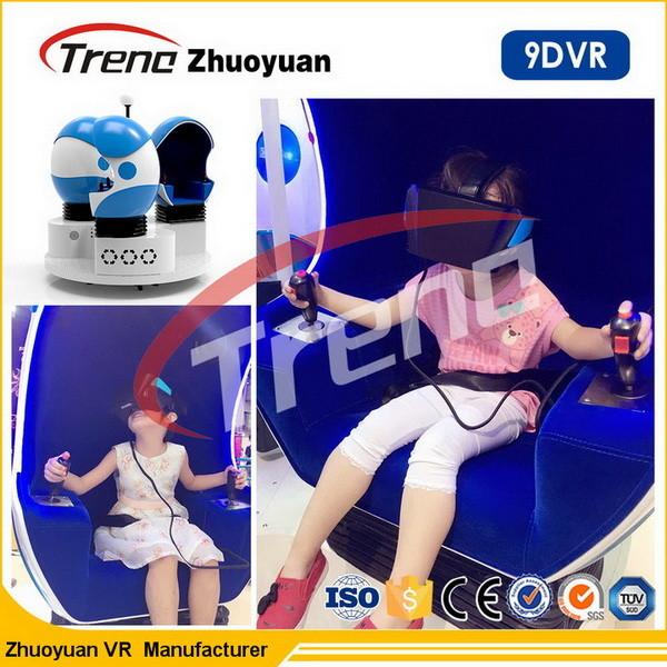 Assentos luxuosos do simulador da realidade virtual do parque temático com plataforma de gerencio de 360 °