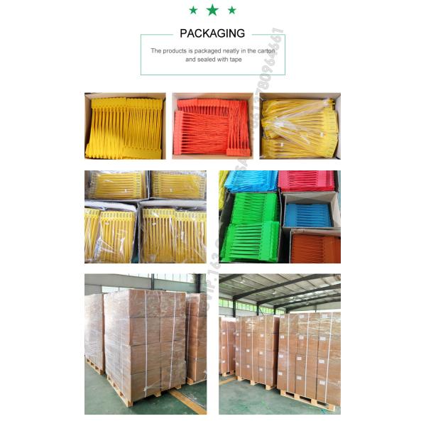 Customized Printing Logo Disposable Plastic Garment Security Seals Clothes Shoes Bags Hang Tags Zip Tie Plastic Seal
