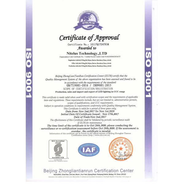 BISPARK GROUP LIMITED Сертификации