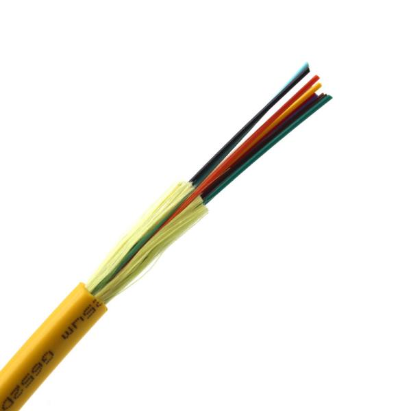 LSZH GJFJV Cabos de fibra óptica 2 4 6 8 12 Núcleo FTTH de fibra aérea interna/externa