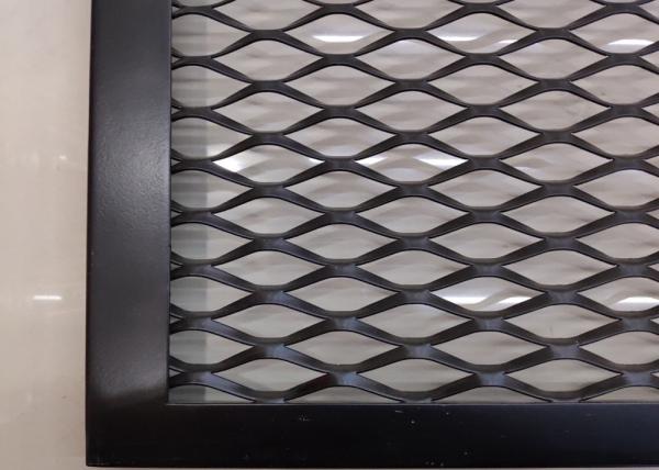 Grillage en métal déployé en aluminium pour décoration architecturale 1x2m