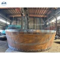O cone folheado de SA516 Gr.70N tornou côncavo o diâmetro da cabeça 5500mm