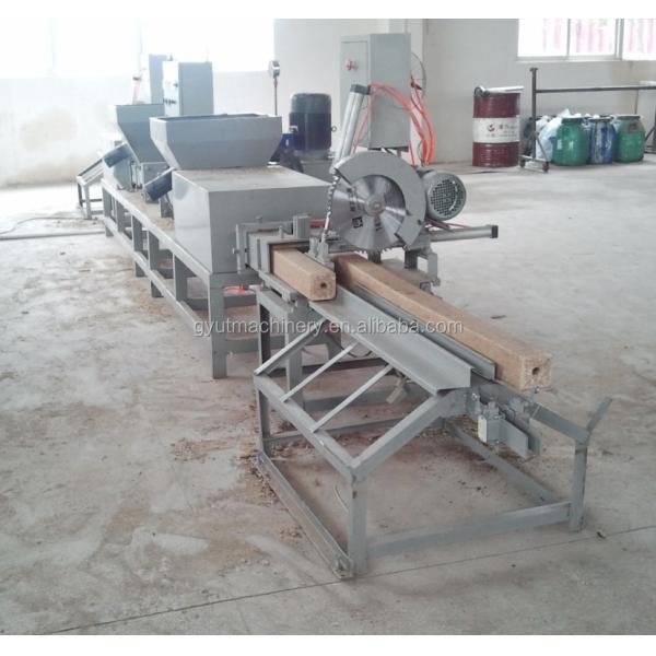 Процесс деревообработки Полностью автоматическая резалка для экструдирующей машины для сжатого на горячее дерево