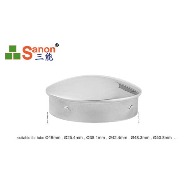 Коррозионная устойчивость крышек конца 40мм поручня нержавеющей стали СУС 316 42мм 45мм