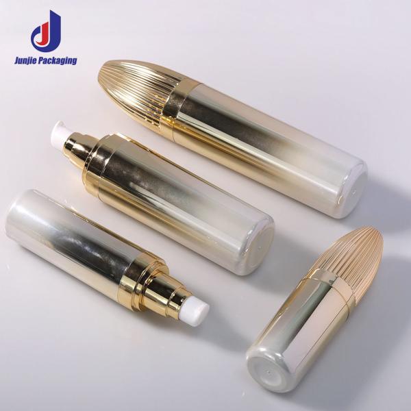 Electroplate Luxury Acrylic Set Liquid Foundation Bottle Face Cream Jar Pumb Spray Bottle For Cosmetic Packaging
