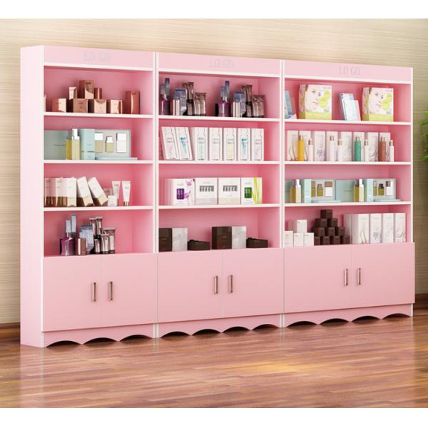 Multi Functional Cosmetic Store Furniture / Cosmetic Showroom Interior Design Easy Clean