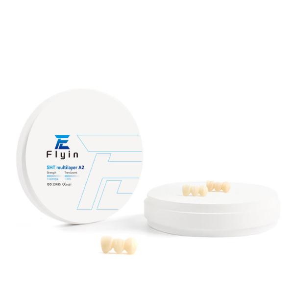 Dental Zirconia Ceramic Blocks Cad Cam SHT-ML Multilayer Zirconia Disc
