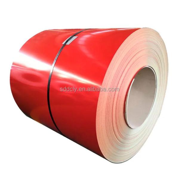 Frente espessura de pintura 12-30um Zinco revestido de cor SGCC pre-pintado bobina de aço galvanizado