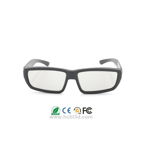 Passive 3D Glasses Plastic Frame for big screen format