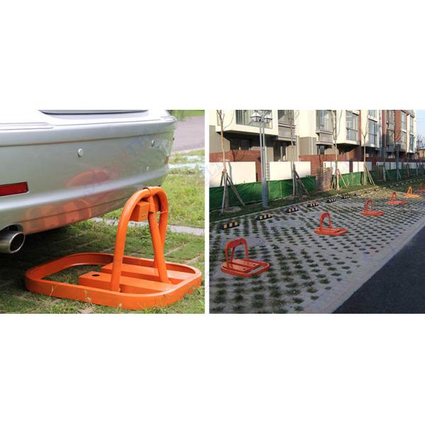 380mm Height Removable Manual Parking Lock Anti Theft Waterproof For Car Parking