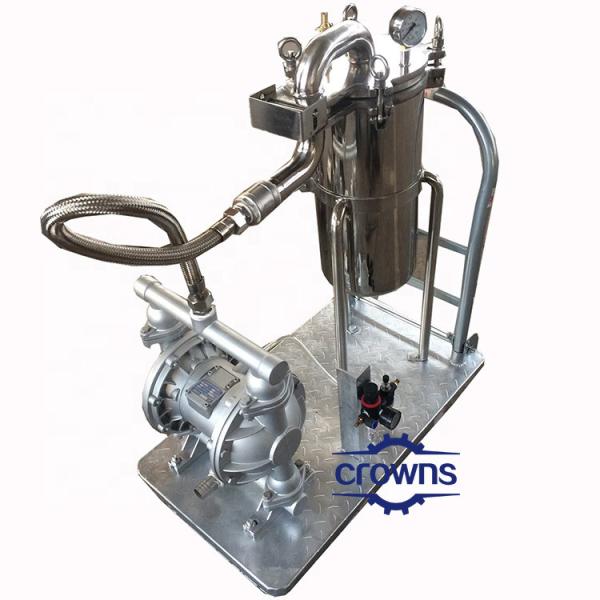 Industrial-grade Stainless Steel Bag Filter Housing Pressure Rating 2-10bar
