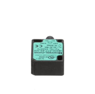 Capteur de détection directe par ultrasons de Pepperl Fuchs UB100-F77-E2-V31