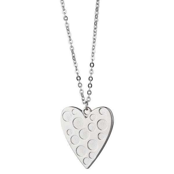 Sublimation Love Heart Necklace Valentines Necklace For Heat Transfer
