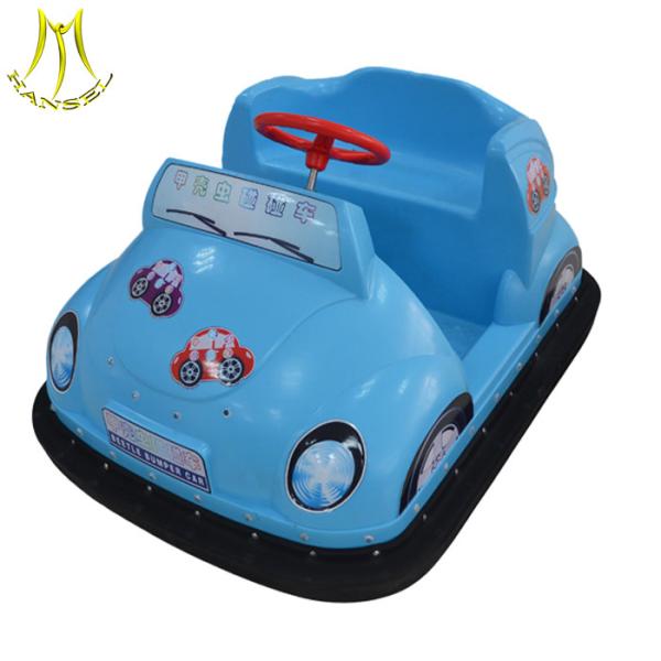 Hansel plastic body mini car toy carnival rides battery bumper car for sale amusement park