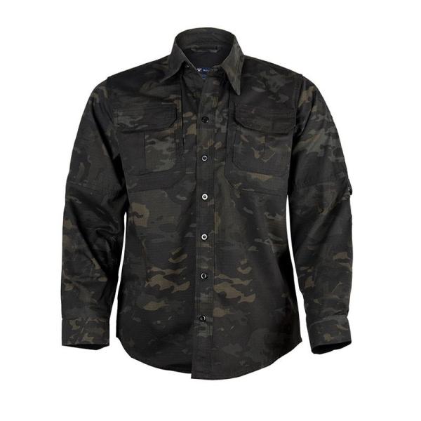 Tactical Combat Uniform Shirt and Pants with Elbow and Knee Pads Tactical Gear Camouflage Colors