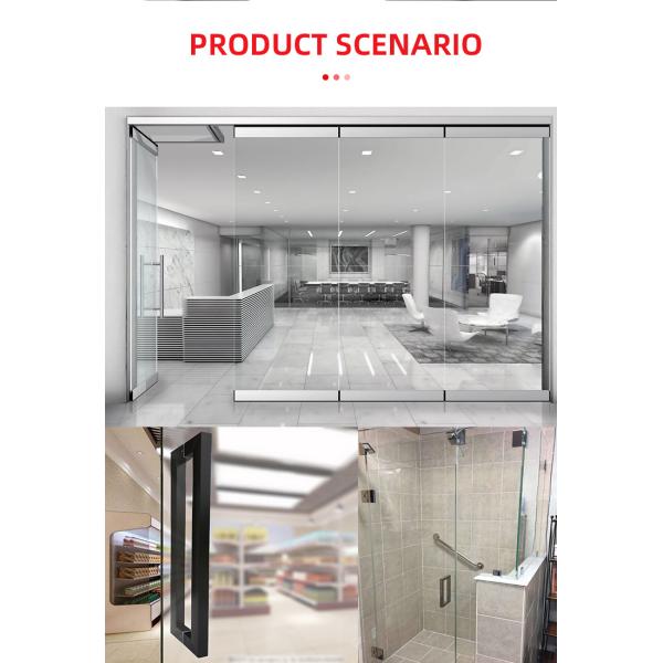 18 * 8 дюймовая нержавеющая сталь 304 тяга ручка Сдвижная стеклянная дверь Душевая ручка для современной ванной