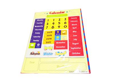 Whiteboard Magnetic Dry Erase Calendar For Refrigerator 11'' X 8'' NO Stains