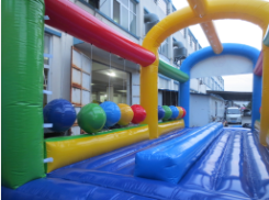 Hot Sale Funny Inflatable Sport Games Outdoor Wrecking Ball Inflatable Game for Sale Inflatable Sport Game for Kids and Adults