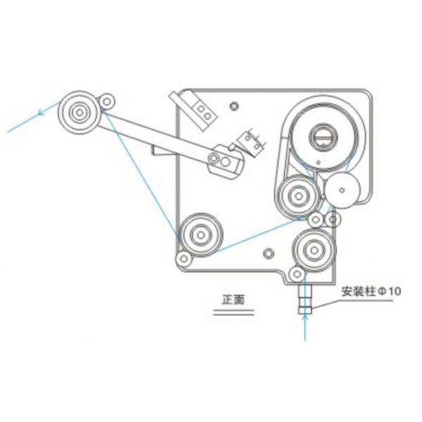 Magnetic Tension 500-2500g Coil Winding Tensioner For Brushless Motor Stator Production Line
