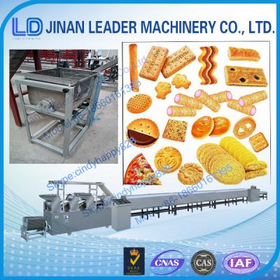 Low consumption soft waffle cookies biscuit food production line