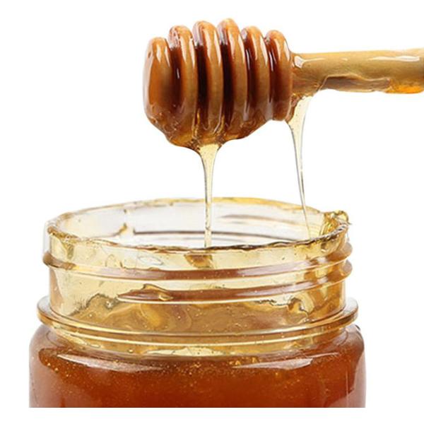 Barra de madera natural de la agitación de la miel de la miel del lioso de la cuchara de la miel de la barra de madera del chapoteo