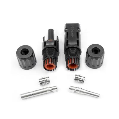 Screw On Solar Panel Connectors -40°C To +105°C Operating Temperature