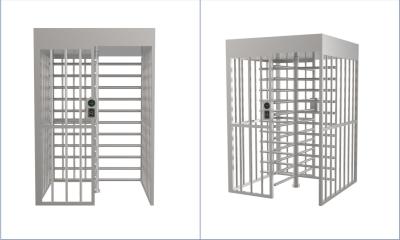 Access Control double Full Height Turnstile Gate 2.4m For High Risk Facilities