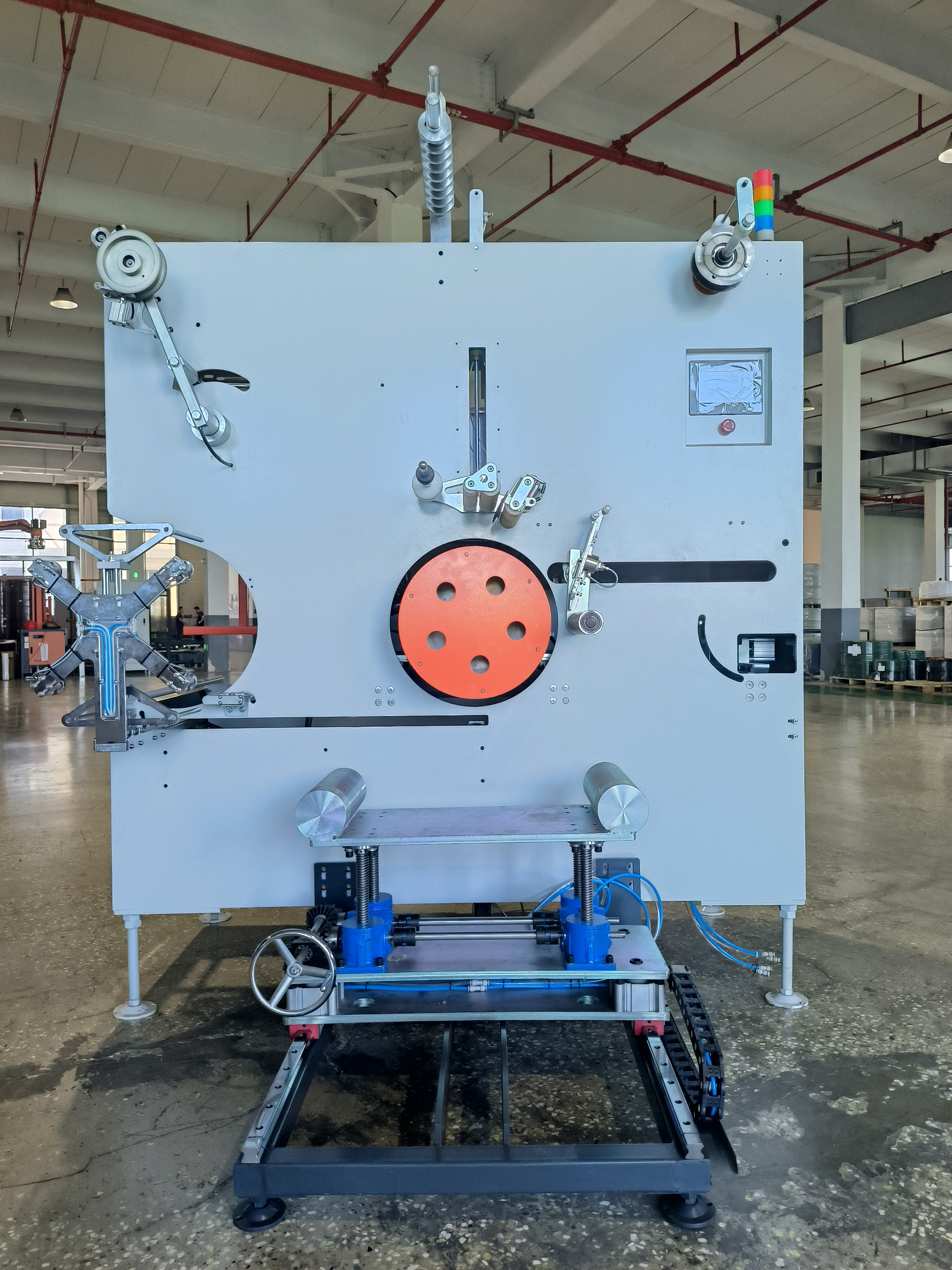 Industrial Grade PET Strap Winder 406MM 1200MM Automatic Winder Machine