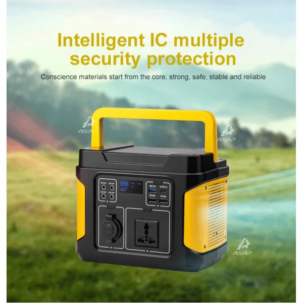 Панель солнечных батарей электрической портативной электростанции OEM 300W на открытом воздухе располагаясь лагерем