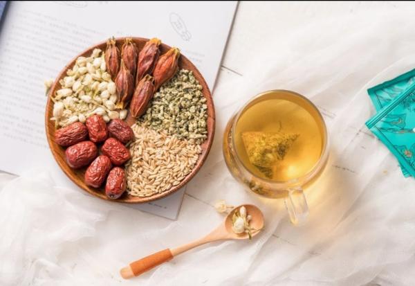 Organic Rose Lotus Detox Tea For Fat Burning Fast Weight Loss Beauty Skin Buckwheat