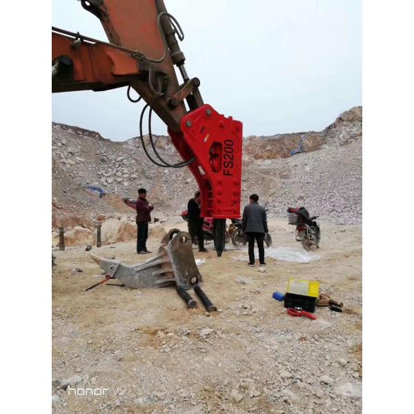 triturador hidráulico de Hammers Jack Head Skid Steer Concrete del excavador de 25-30t 155m m