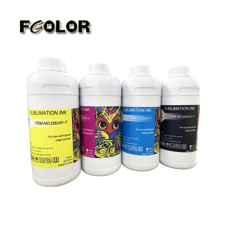 Fcolor Korea Quality Dye Sublimation Ink for Epson I3200 XP600 for Textile Printing