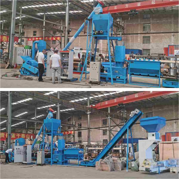 500 - 1000kg / H Multi-Purpose Sawdust Wood Pellets Machine Biomass / Wood Pellet Production Line