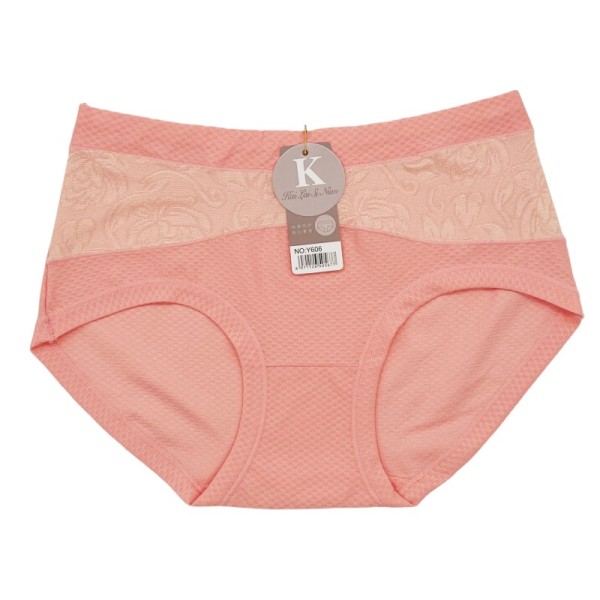 High Quality Women's Panties Breathable Cotton Underwear Sexy Adults Plus Size Knitted Jacquard Panty