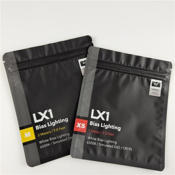 Top Quality Custom Logo Printed Three Side Seal Bags for Teeth Care Packaging with Eco-Friendly and Safe Material
