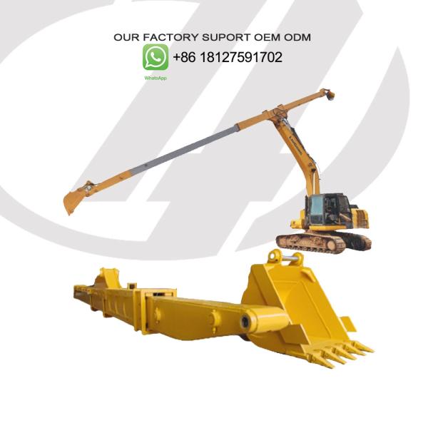 ZX200 Excavator Telescopic Arm With 0.4Cbm Digging Bucket For CAT320D PC200 SY215 SK200 ZX200