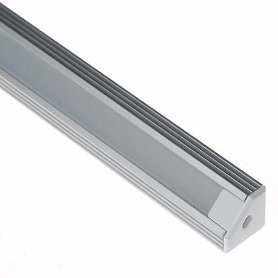 RGB Strip light Al channel accessory tube Corner Mount Aluminum Profile for LED Strip Light
