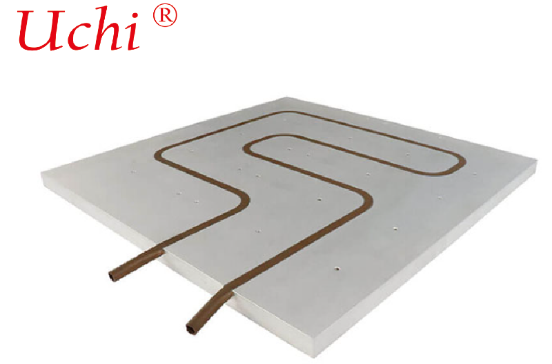Aluminum Profile Water Coold Plate For Equipment Heat Sink Cooling Plate