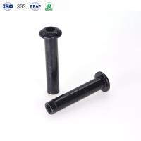 Fermeture à l'acier au carbone en acier noir en zinc