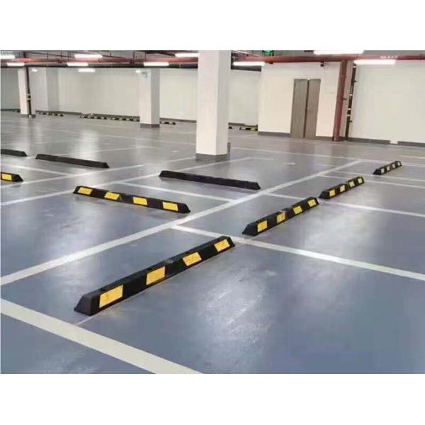 Flexible 2000mm Heavy Duty Parking Lot Rubber Wheel Stopper