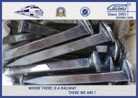 Puntos de encargo de la pista de ferrocarril, tornillo roscado Spike For Rail Fastening Systems
