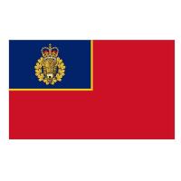 Bandeira do corpo de Mesh Polyester 115g da bandeira do estado de Royal Canadian Mounted Police