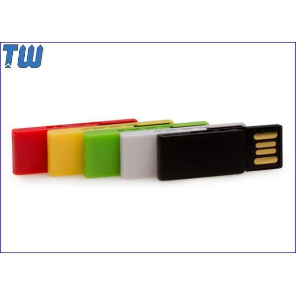 Colorful Clip Usb Drive 4GB Office Storage Free Logo Printing Company Gift