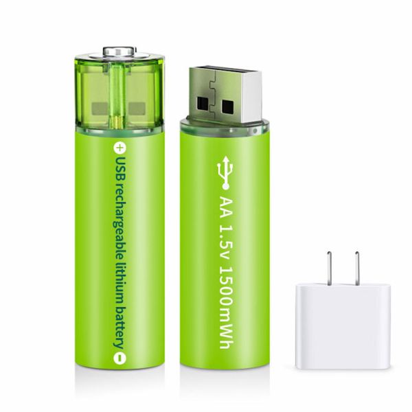 Lithium Battery Pack 4-AA+4-AAA Higher Capacity 1200+ Cycle Life High Power for Consumer Electronics