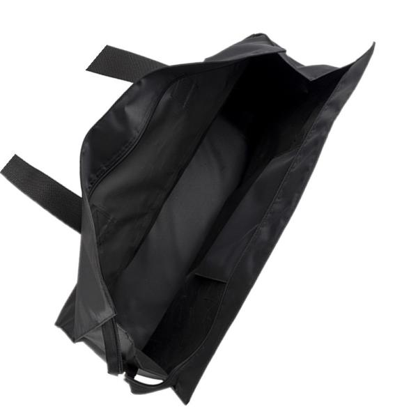 High quality wholesale cheap shopping black nylon foldable tote bag