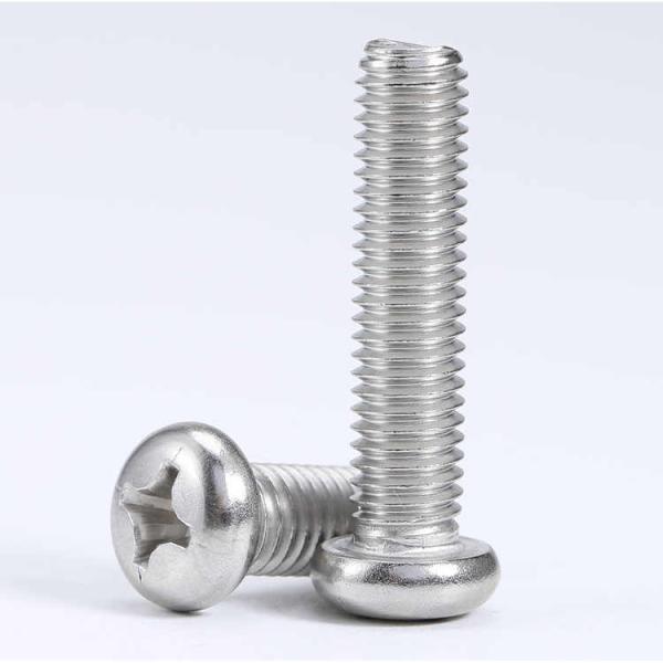 Corrosion Resistant 304 Stainless Steel Screws M8 Cross Recessed Head Machine Screw