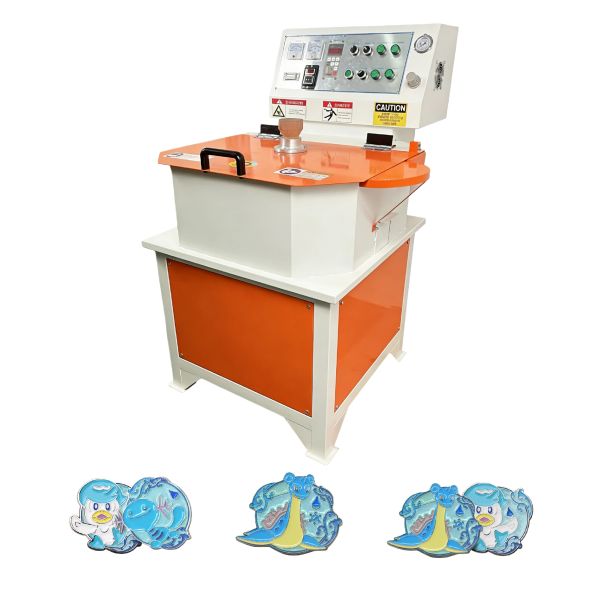 Manual Centrifugal Casting Machine Zinc Alloy Cute Pin & Metal Pin Centrifugal