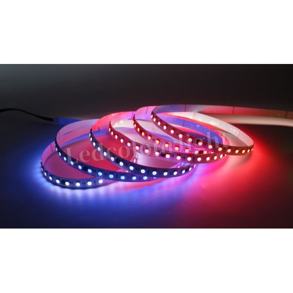 DC24V Programmable 84LEDs/M DMX RGB LED Strip Lights for Bar Nightclub Lighting