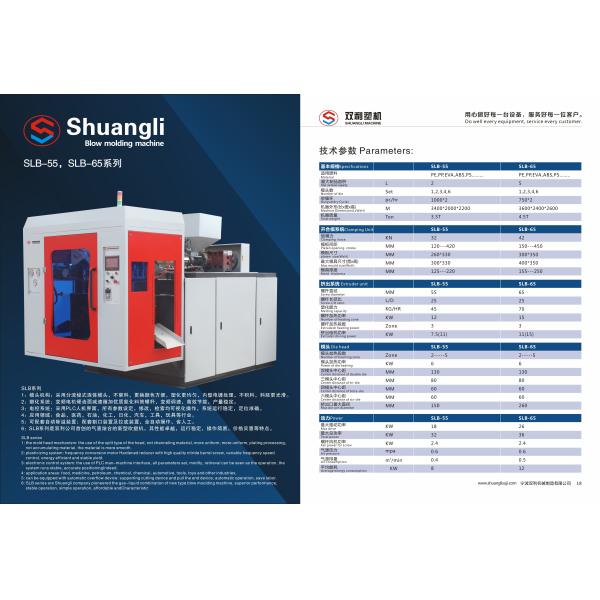 Toy Ball PP Blow Moulding Machine Double Station 55mm 2l Blow Molding Machine